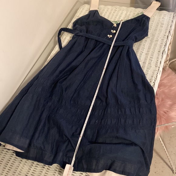 Blue summer dress 👗 size S. cozy! Cool and light weight. - Picture 11 of 12